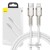 Kabel USB-C do Lightning Baseus Cafule, PD, 20W, 1m (biały) 2