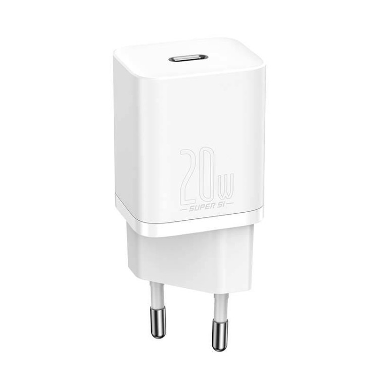 Ładowarka sieciowa Baseus Super Si Quick Charger 1C 20W (biała) 3