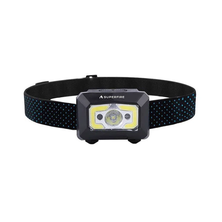 Latarka czołowa Superfire X30, 340lm, USB 1