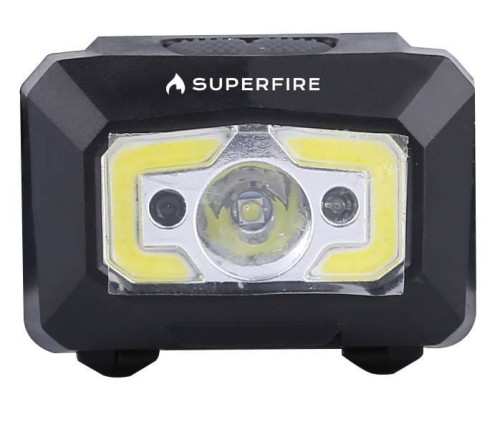 Latarka czołowa Superfire X30, 340lm, USB 2