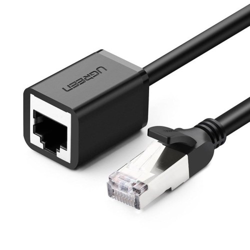 Kabel sieciowy UGREEN NW112 przedłużacz Ethernet RJ45, Cat. 6, FTP, z metalową wtyczną 5m (czarny) 1