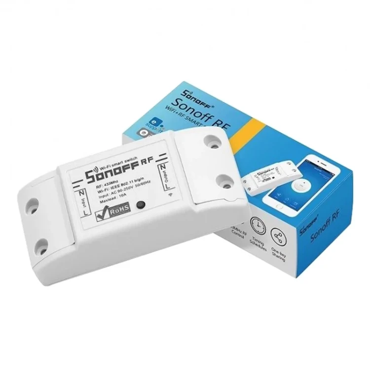 Inteligentny przełącznik WiFi + RF 433 Sonoff RF R2 (NEW) 7