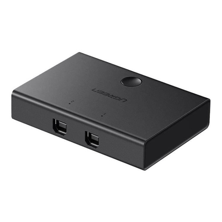 Switch przełącznik KVM USB 2x1 UGREEN 30345 USB 2.0 (czarny) 1