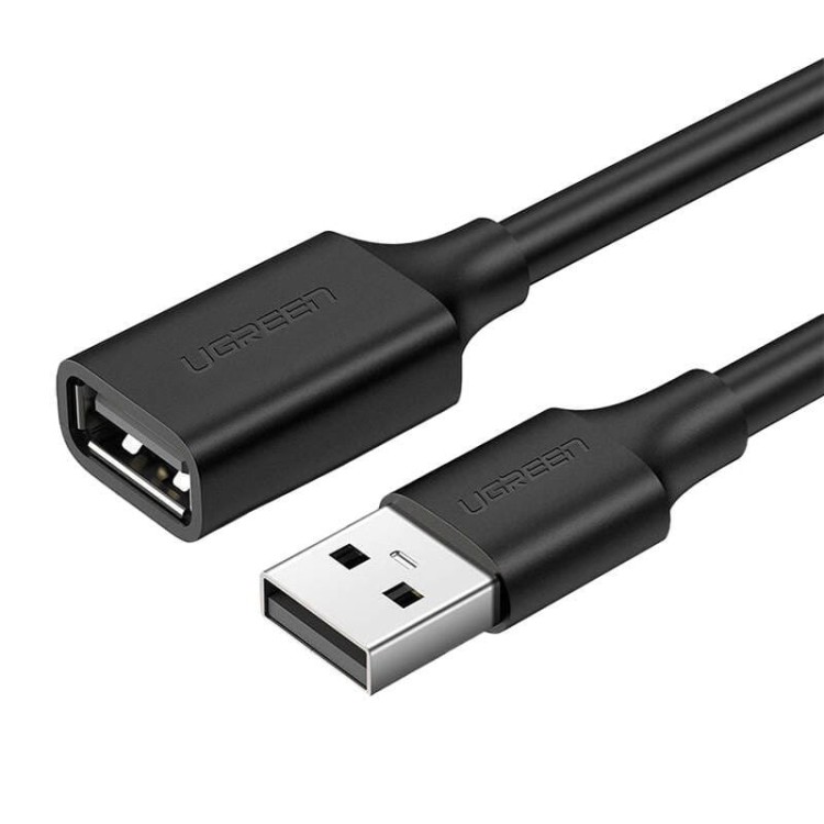 Kabel USB 2.0 przedłużający UGREEN US103, 5m (czarny) 1