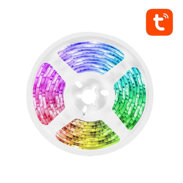 Inteligentna taśma WiFi RGB LED Gosund SL1 (2,8m), Tuya 3