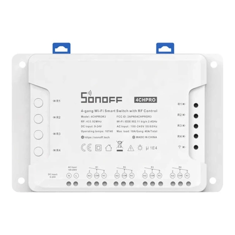 Inteligentny przełącznik WiFi SONOFF 4CHPROR3 2