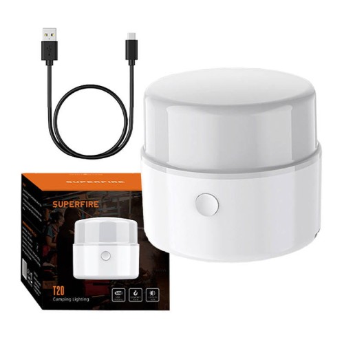 Lampa kempingowa Superfire T20, 180lm, USB 1