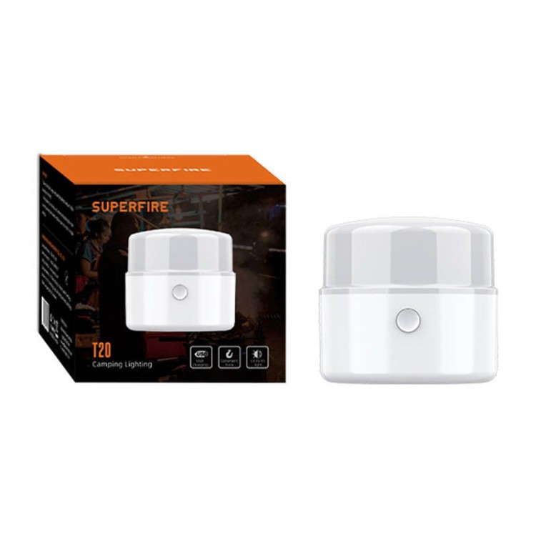 Lampa kempingowa Superfire T20, 180lm, USB 4