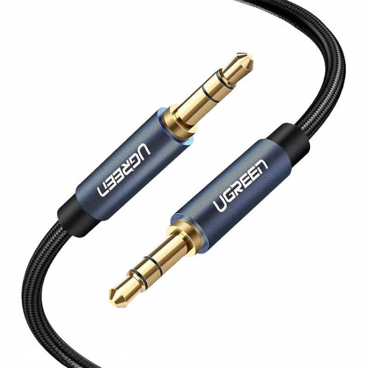 Kabel mini jack UGREEN AV122 3,5mm AUX 3m (czarny) 1