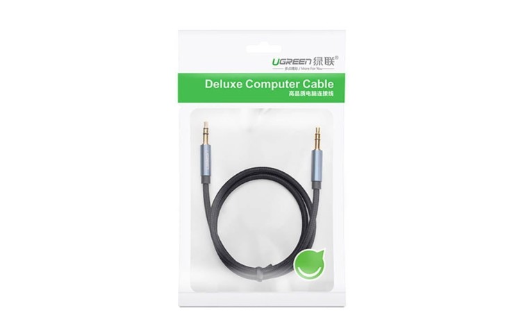 Kabel mini jack UGREEN AV122 3,5mm AUX 3m (czarny) 5