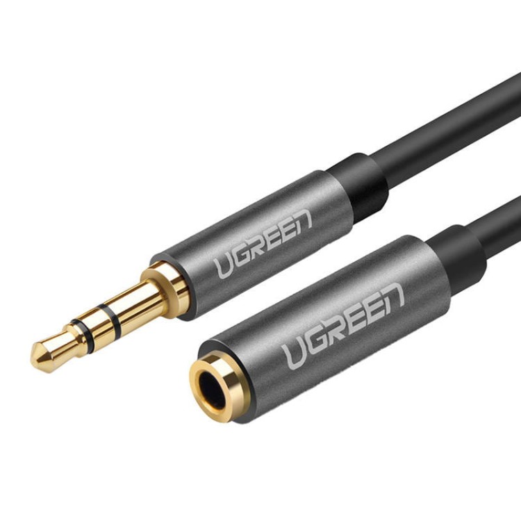 Przedłużacz audio AUX jack UGREEN AV118 3,5 mm 5m (czarny) 1