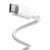 Kabel micro USB do USB Baseus Simple Wisdom, 2.1A, 1.5m (biały) 2szt. 1