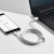 Kabel micro USB do USB Baseus Simple Wisdom, 2.1A, 1.5m (biały) 2szt. 8
