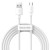 Kabel micro USB do USB Baseus Simple Wisdom, 2.1A, 1.5m (biały) 2szt. 12
