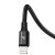 Kabel USB 3w1 Baseus Rapid Series, micro USB / Lightning / USB-C, 20W, 1.5m (czarny) 3