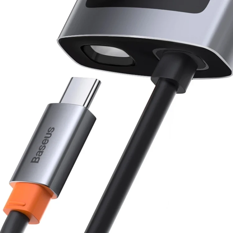 Hub 4w1 Baseus Metal Gleam Series, USB-C do USB 3.0 + USB 2.0 + HDMI + USB-C PD 7