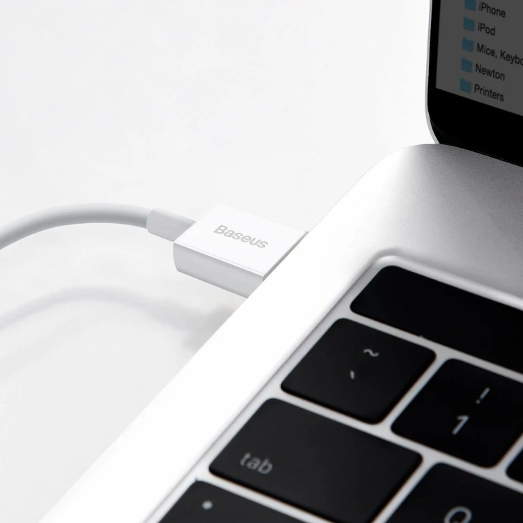 Kabel USB do Lightning Baseus Superior Series, 2.4A, 1m (biały) 12
