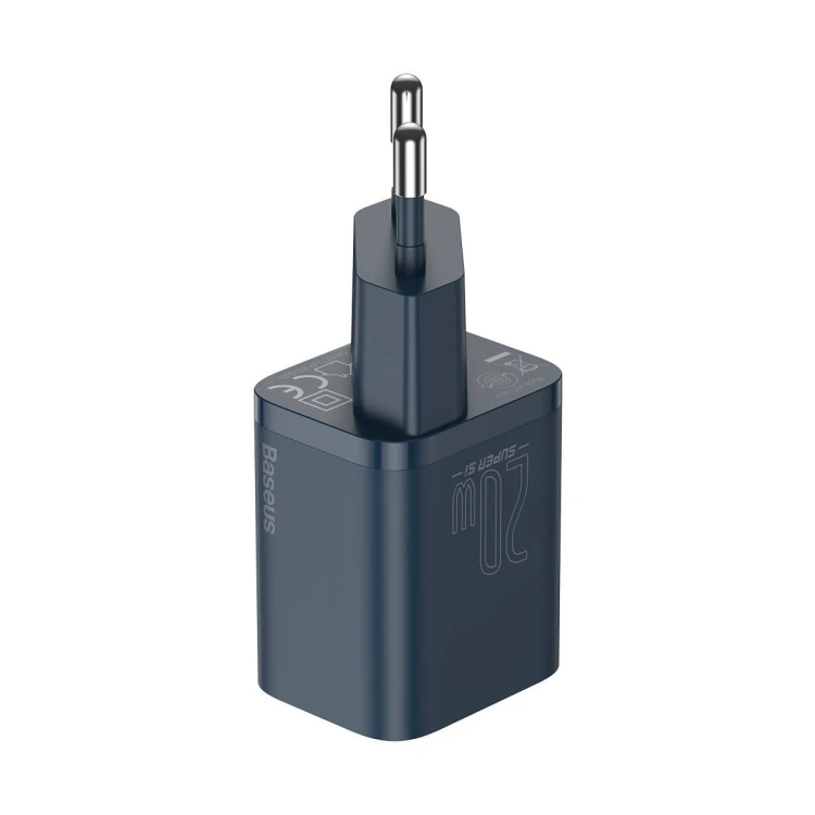 Ładowarka sieciowa Baseus Super Si Quick Charger 1C 20W z przewodem USB-C do Lightning 1m (niebieska) 5