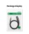 UGREEN AV182 Kabel XLR żeński do jack 3.5 męski - 2m (czarny) 2