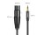 UGREEN AV182 Kabel XLR żeński do jack 3.5 męski - 2m (czarny) 3