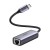 UGREEN CM483 Adapter sieciowy USB-C do RJ45 (szary) 1