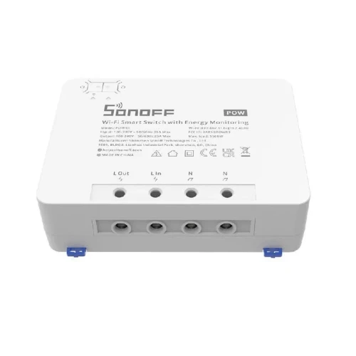 Inteligentny przełącznik WiFi z funkcją pomiaru prądu Sonoff POWR3 2