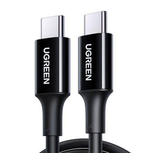 Kabel USB-C do USB-C UGREEN US300, 100W, 5A, 1m (czarny) 1
