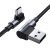 Kabel USB do USB-C, kątowy UGREEN US176, 3A, 1m (czarny) 2