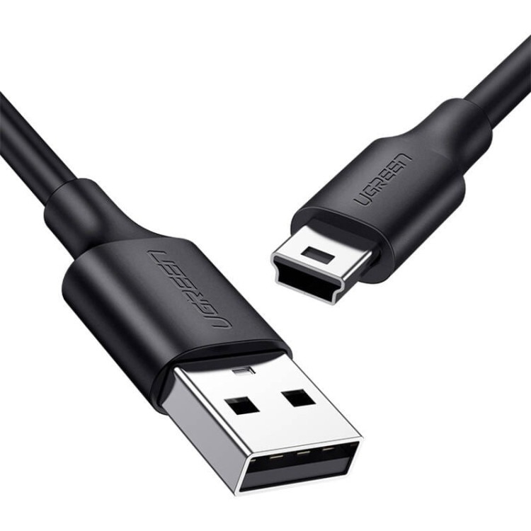 Kabel USB do Mini USB UGREEN US132, 1.5m (czarny) 2