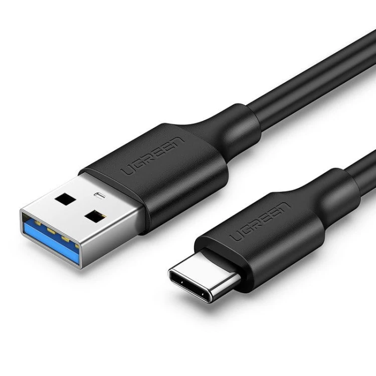 Kabel USB do USB-C 3.0 UGREEN US184, 2m (czarny) 1