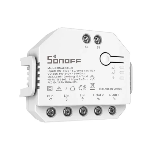 Inteligentny przełącznik WiFi Sonoff Dual R3 Lite 2