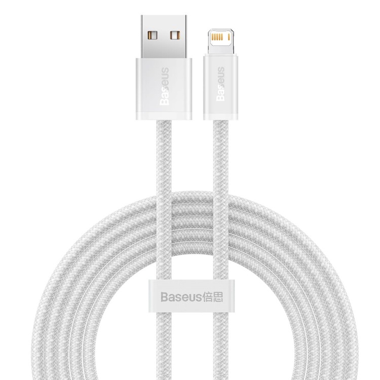Kabel USB do Lightning Baseus Dynamic, 2.4A, 2m (biały) 1