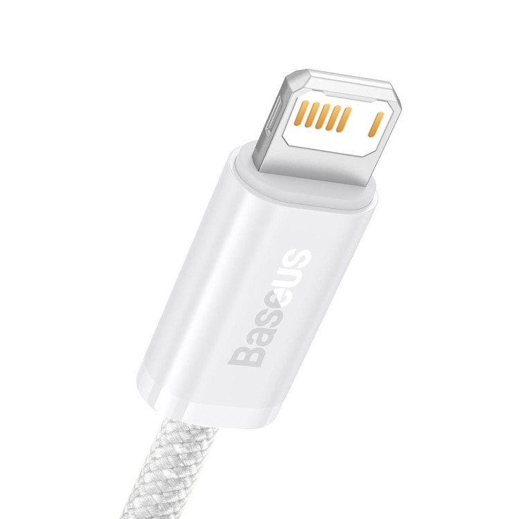 Kabel USB do Lightning Baseus Dynamic, 2.4A, 2m (biały) 2