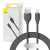 Kabel USB do Lightning Baseus Jelly, 2,4A 1,2m (czarny) 1