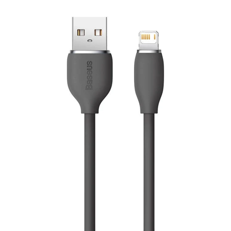 Kabel USB do Lightning Baseus Jelly, 2,4A 1,2m (czarny) 8
