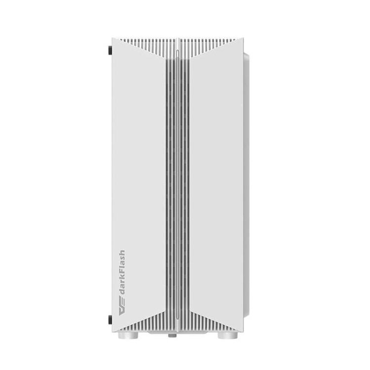 Obudowa komputerowa Darkflash DK151 LED (biała) + 3 wentylatory RGB 3
