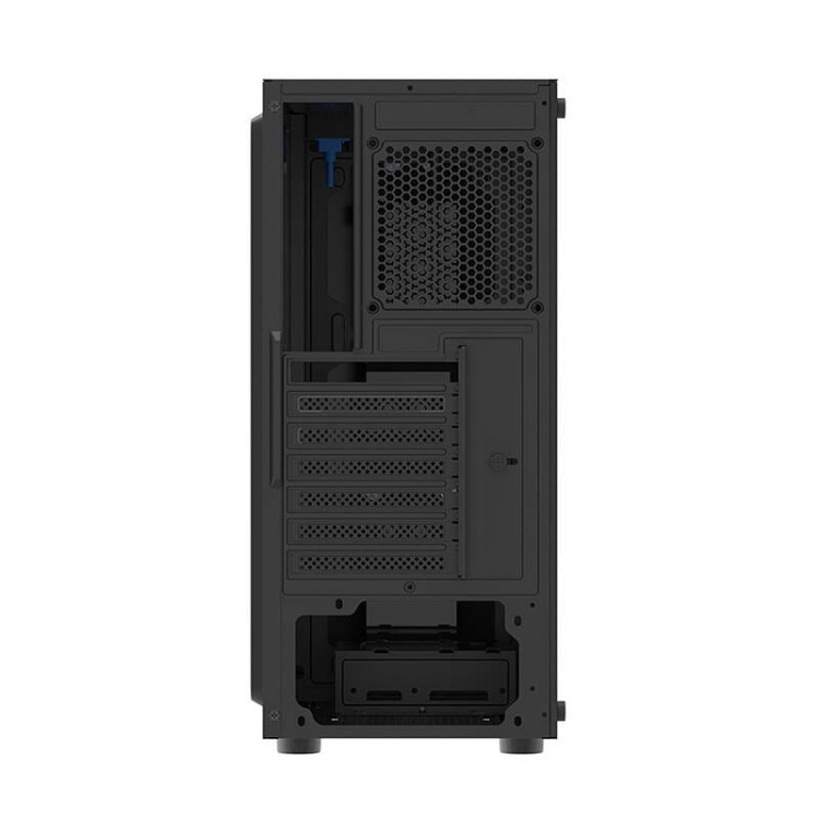 Obudowa komputerowa Darkflash DK151 LED (czarna) + 3 wentylatory RGB 7