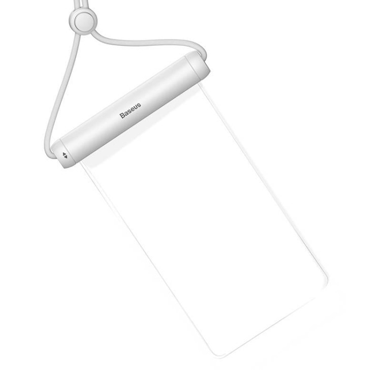 Uniwersalne etui wodoodporne Baseus Cylinder do smartfonów (białe) 2
