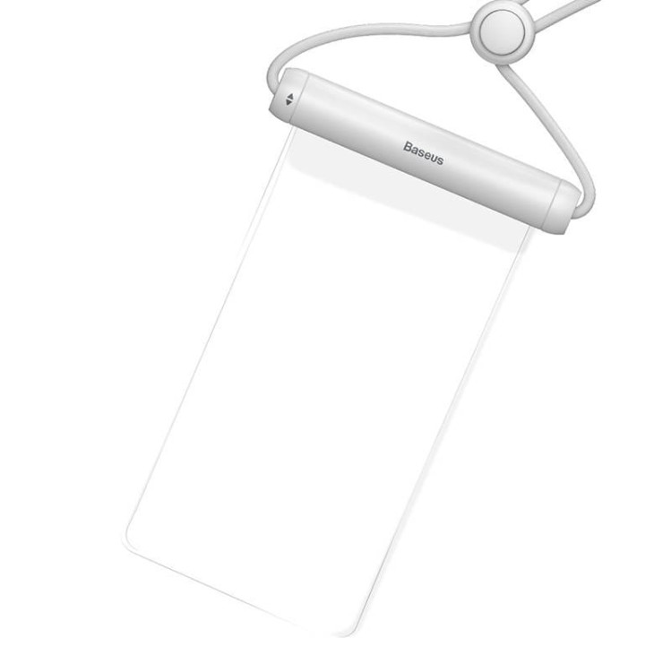 Uniwersalne etui wodoodporne Baseus Cylinder do smartfonów (białe) 4
