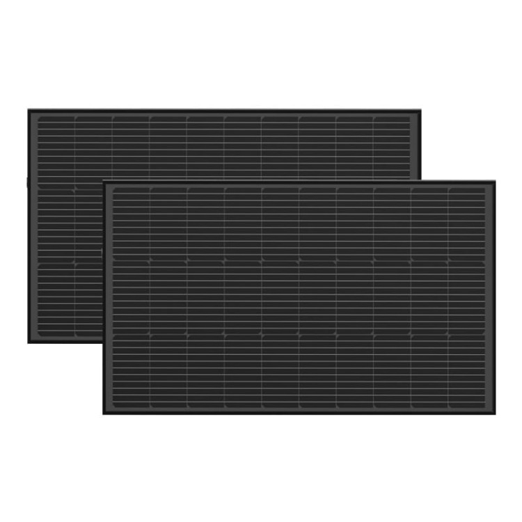 Pakiet 2x Panel fotowoltaiczny EcoFlow 100W ( sztywna konstrukcja ) 1