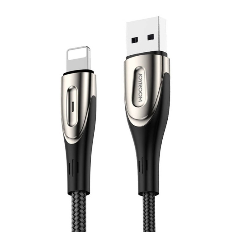 Kabel USB do Lightning Joyroom Sharp S-M411 2.4A, 3m (czarny) 1