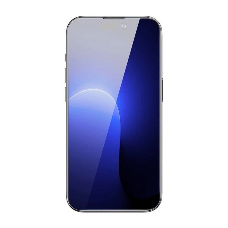 Szkło hartowane z powłoką przeciwpyłową 0.3mm Baseus Crystal do iPhone 14 Pro (2szt) 5