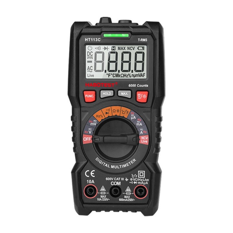 Cyfrowy multimetr uniwersalny Habotest HT113C 2