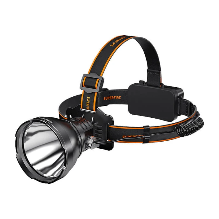 Latarka czołowa Superfire HL60, 2300lm, USB-C 1