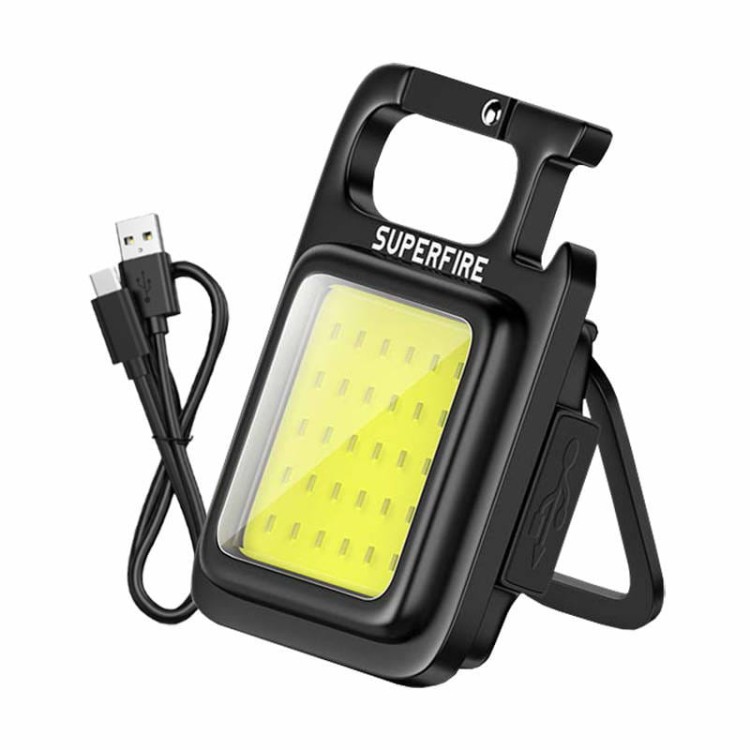 Latarka Superfire MX16, 600lm, 500mAh, USB-C 1