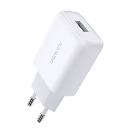 Ładowarka sieciowa UGREEN CD122, USB-A, QC3.0, 18W (biały) 1