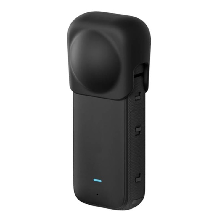 Silikonowe etui na obiektyw Puluz dla Insta360 X3 (czarne) 5
