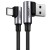 Kabel USB-C do USB-A 2.0 kątowy UGREEN US176, 3A, 3m (czarny) 3