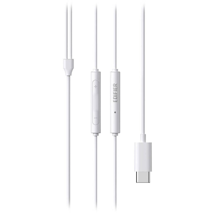 Słuchawki douszne przewodowe Edifier P180, USB-C (białe) 6