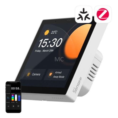 Panel sterowania WiFi/Bluetooth/ZigBee Matter SONOFF NSPanel Pro (biały) 1